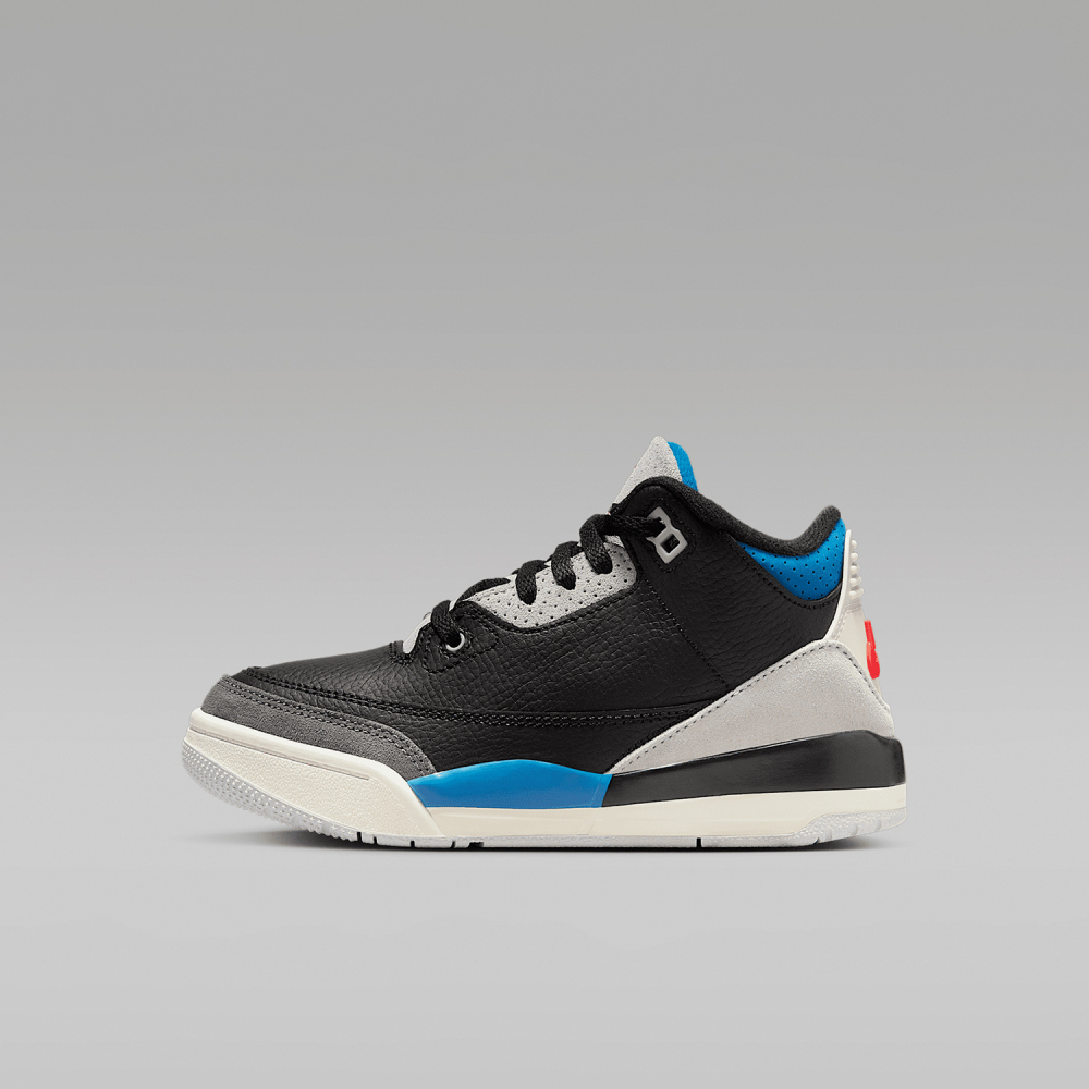 Nike genuine JORDAN children's mid cut wear-resistant and shock-absorbing sports basketball shoes IB8969-004