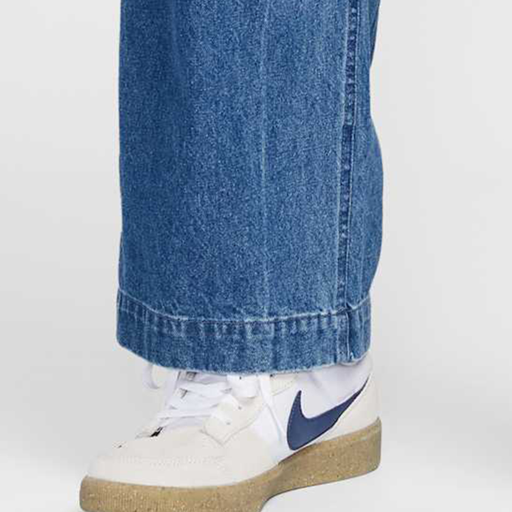 Nike genuine New Men's Fashion Loose Fit Patchwork Sports Denim Long Pants HJ4267-491