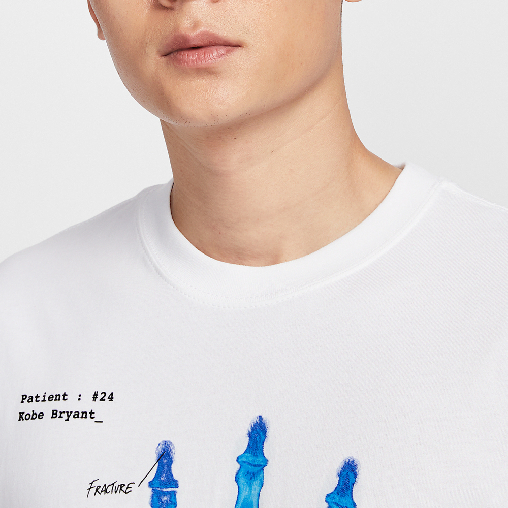 Nike genuine New Men's Round Neck Trendy Printed Soft Short Sleeve T-ShirtHV6695-100