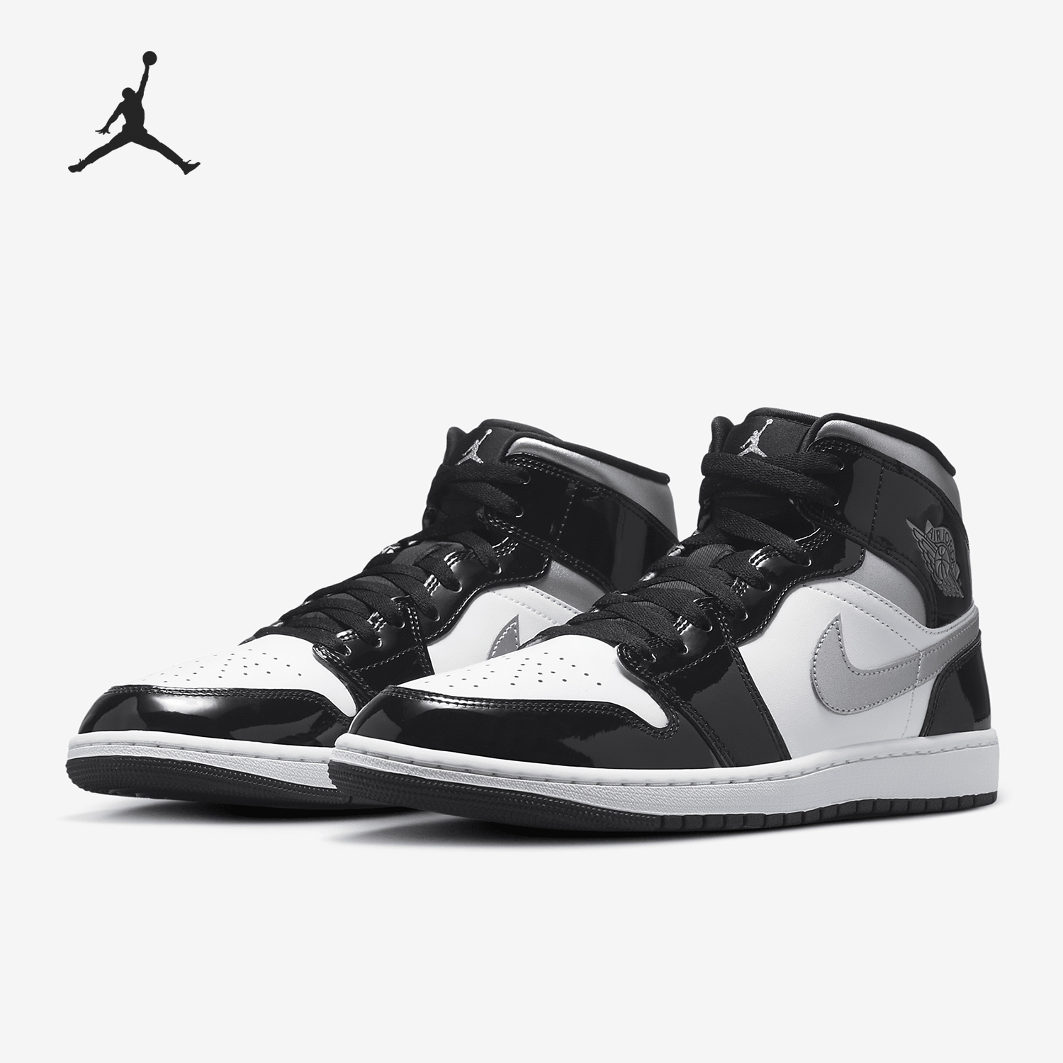 Nike genuine JORDAN men's mid top sports cushioning classic basketball shoes HV0789-010