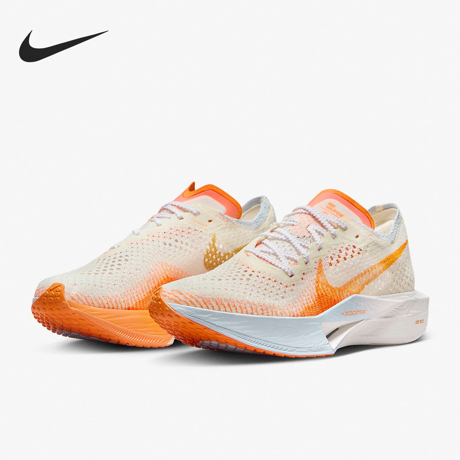 Nike genuine Vaporfly 3 Women's Lightweight Breathable Wear-resistant Running Shoes FV3634-181