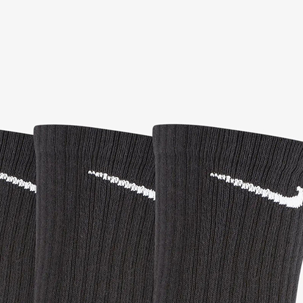 Nike genuine Men's and Women's Mid-Calf Breathable Training Socks Three Pairs SX7664-010