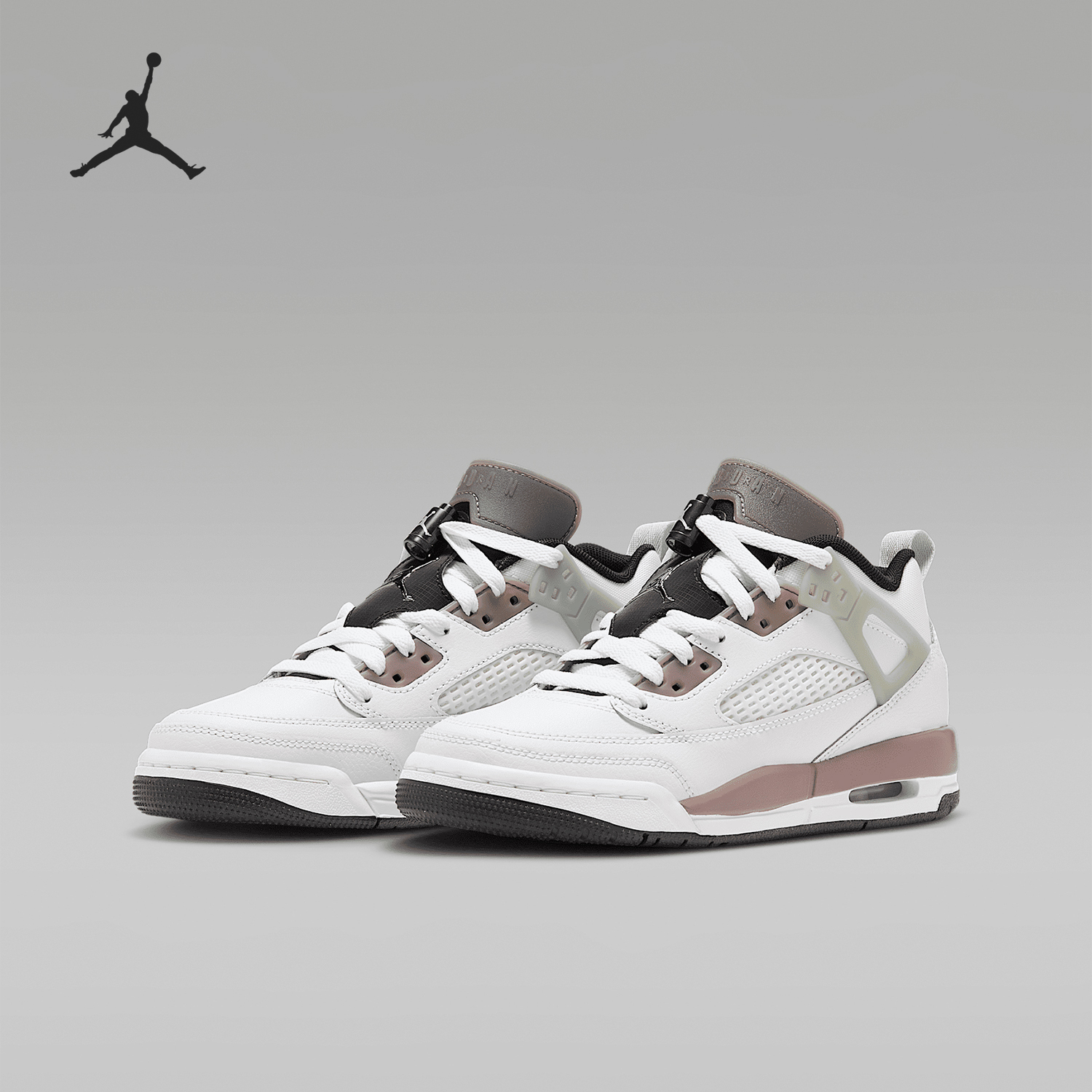 Nike genuine JORDAN GS women's large children's mid top air cushioned basketball shoes HV5974-111