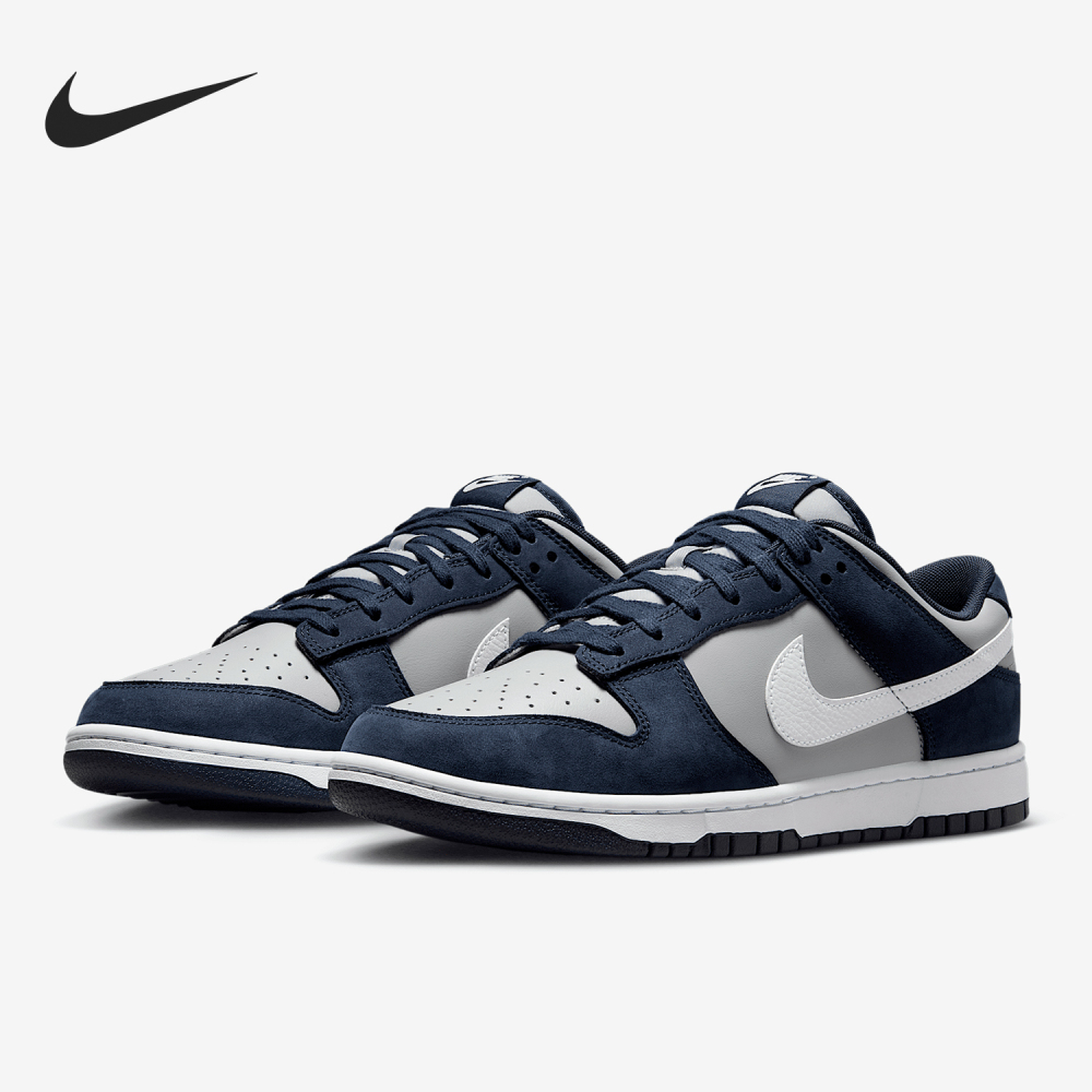 Nike genuine DUNK LOW men's lightweight, breathable, wear-resistant low top board shoes IB3079-400