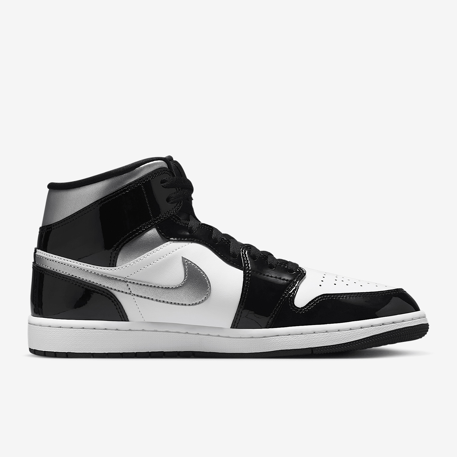 Nike genuine JORDAN men's mid top sports cushioning classic basketball shoes HV0789-010