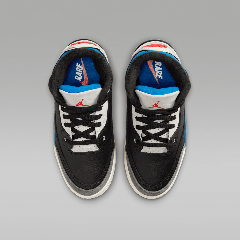 Nike genuine JORDAN children's mid cut wear-resistant and shock-absorbing sports basketball shoes IB8969-004