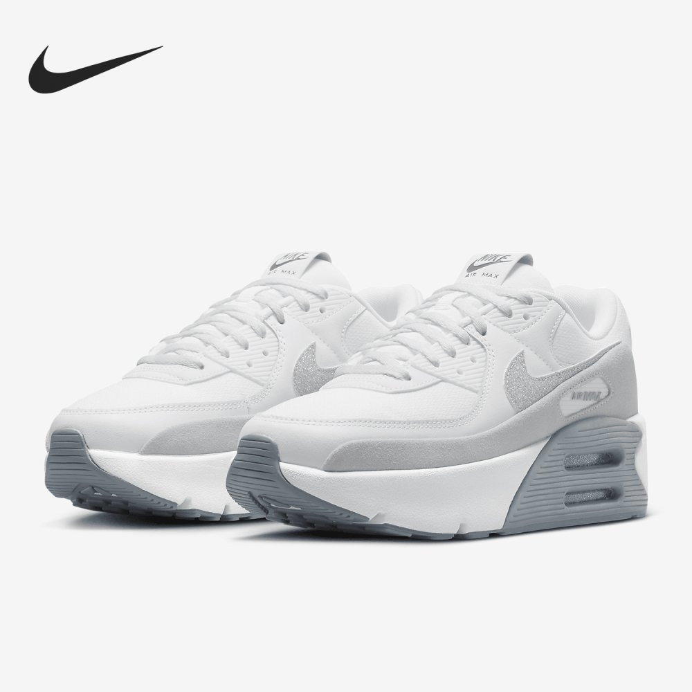 Nike genuine Air Max 90 LV8 women's air cushioned sports shoes HQ3456-191