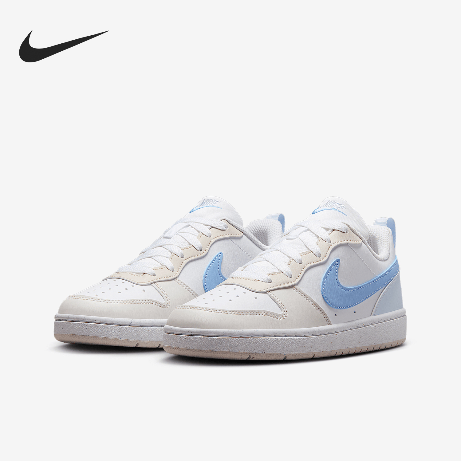 Nike genuine new GS women's and children's lace up low cut daily sports shoes IB4701-141