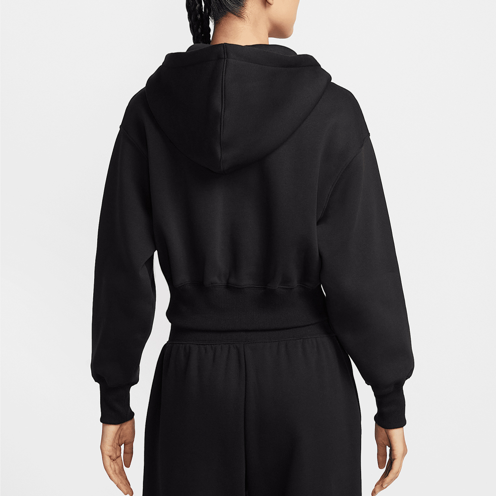 Nike genuine Spring New Women's Short Knit Fleece Hooded Jacket HJ0941-010