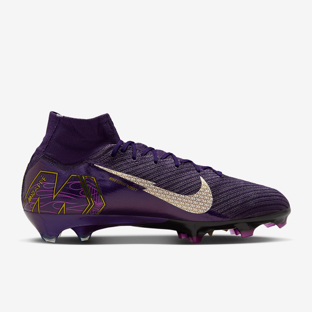 Nike genuine Superfly 10 men's training wear-resistant lace up football shoes FQ8692-500