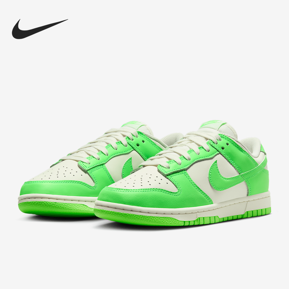 Nike genuine DUNK LOW women's low cut lightweight and wear-resistant sports board shoes HV0842-133