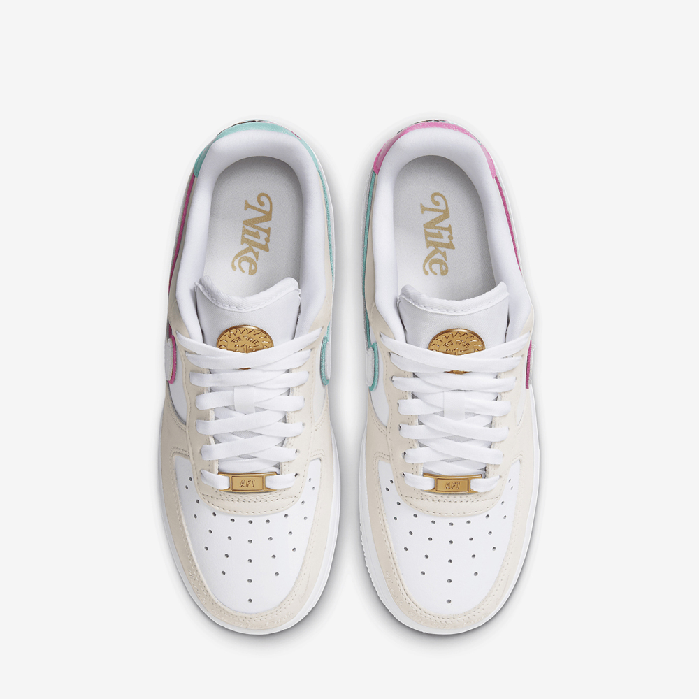 Nike genuine Air Force 1 women's cushioned and wear-resistant sports board shoes HM3694-011