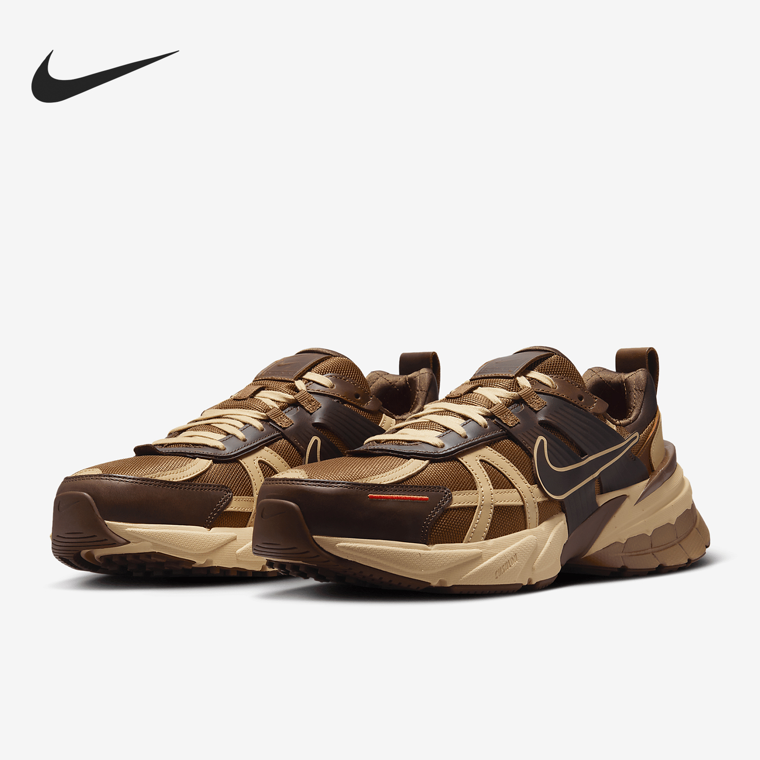Nike genuine V2K Run men's retro, durable, breathable sports dad shoes HQ3445-222
