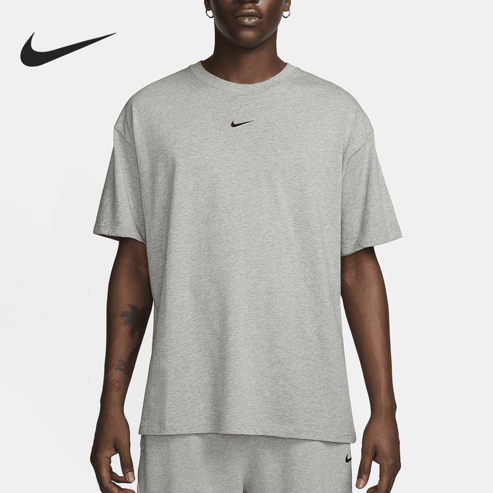 Nike genuine summer new men's breathable knitted casual sports T-shirt FN7663-063