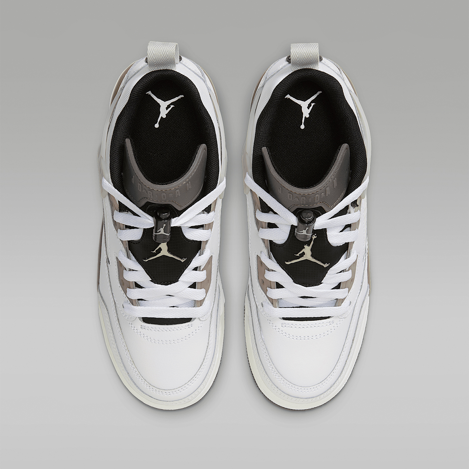 Nike genuine JORDAN GS women's large children's mid top air cushioned basketball shoes HV5974-111