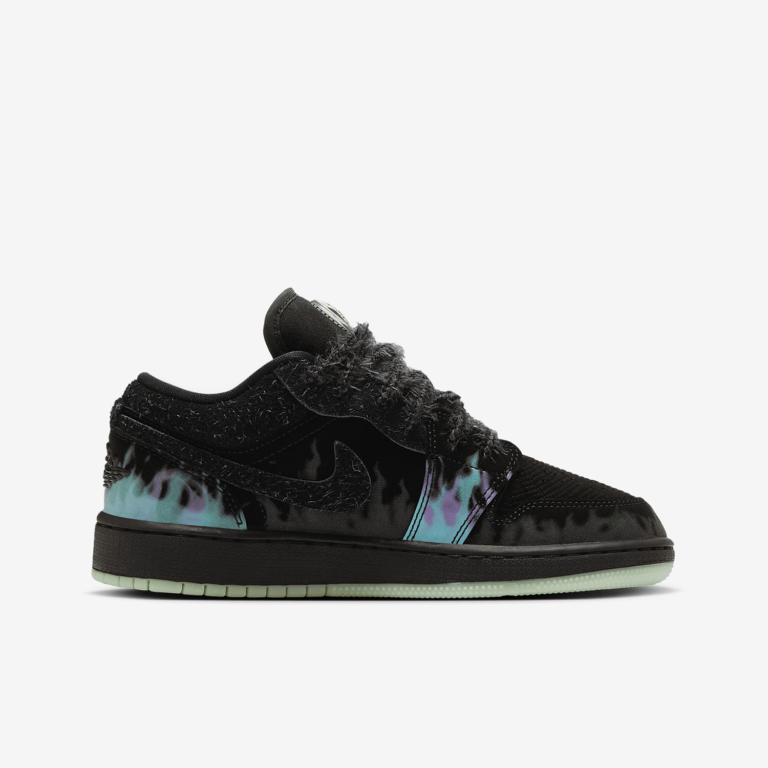 Nike genuine JORDAN GS women's children's luminous cat eye sports shoes HQ3442-001