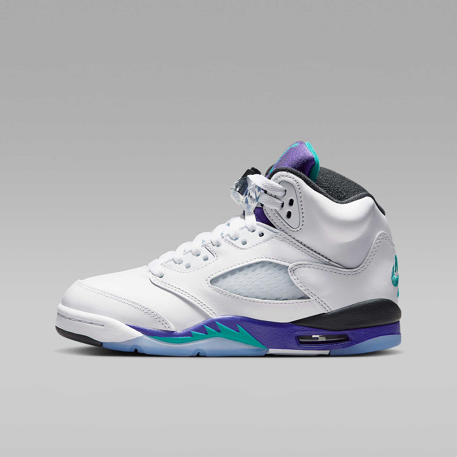 Nike genuine JORDAN GS women's large children's air cushion mid top basketball shoes HQ7980-100