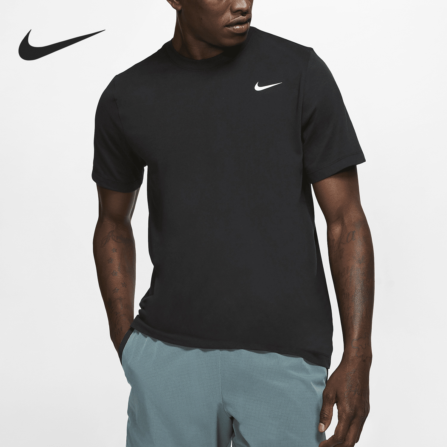 Nike genuine short sleeved T-shirt men's new season new sportswear half sleeved T-shirt AR6030-010