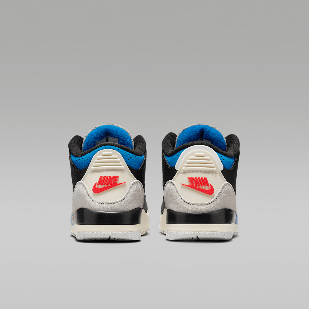 Nike genuine JORDAN children's mid cut wear-resistant and shock-absorbing sports basketball shoes IB8969-004