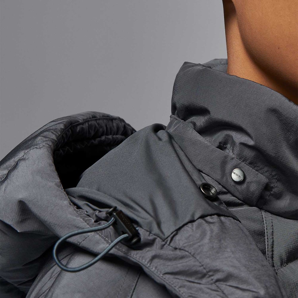 Nike Jordan Men's Warm Loose Fleece Hooded Down Jacket FV7220-060
