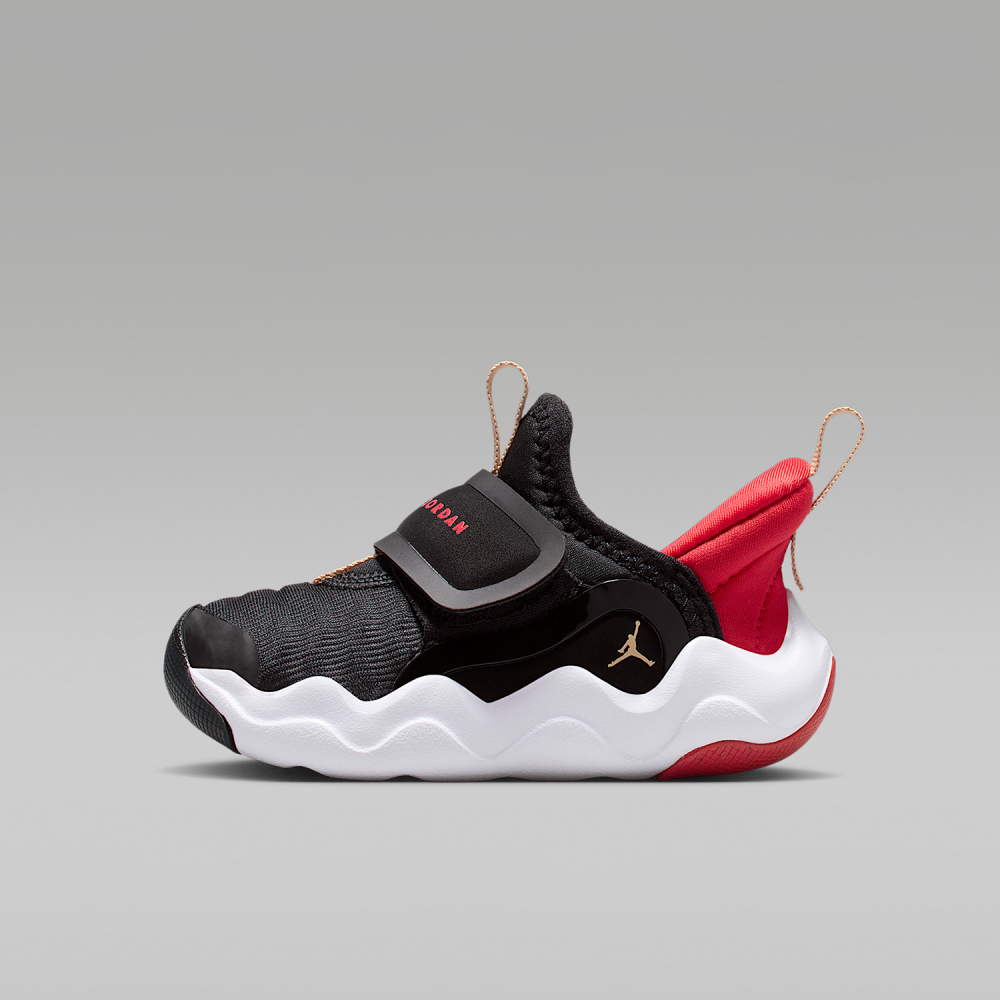 Nike genuine JORDAN baby basketball wear-resistant Velcro sports shoes HF3414-005