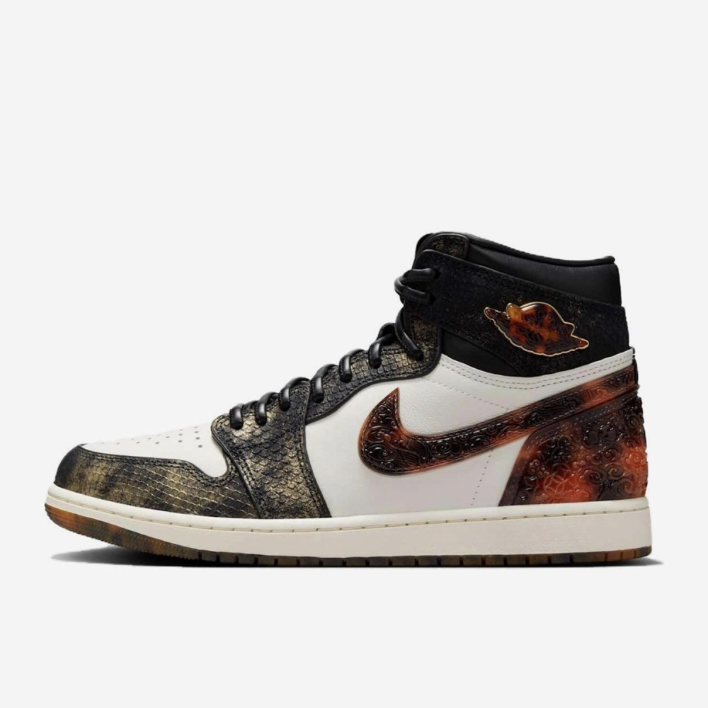 Nike genuine JORDAN men's and women's mid top fashionable basketball shoes with IB3165-091 splicing