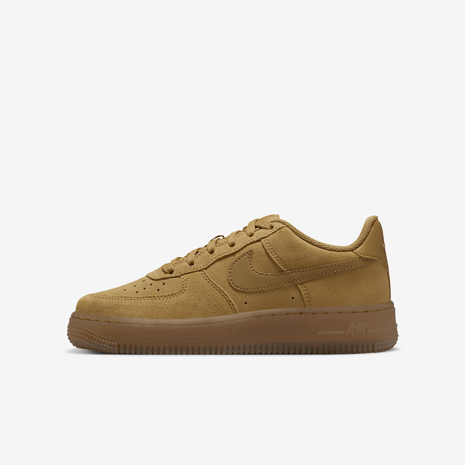 Nike genuine AIR FORCE 1 GS women's and children's sports board shoes HQ7476-700