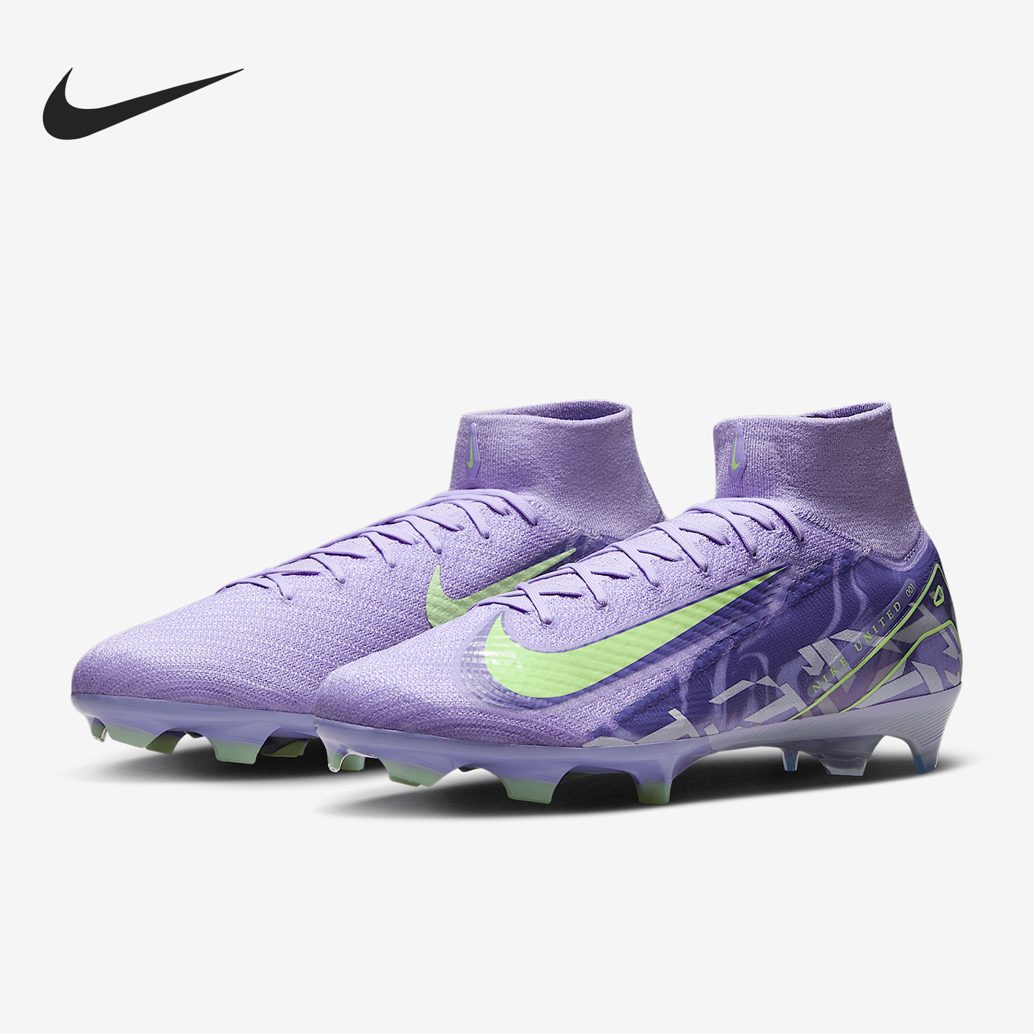 Nike genuine new men's FG long nail wear-resistant high top sports football shoes HF1603-500