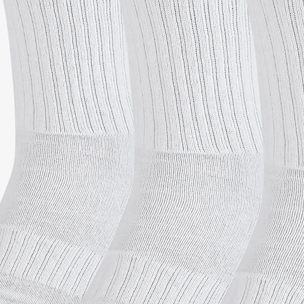 Nike genuine U NK EVERYDAY CUSH CREW 3PR men's and women's sports socks SX7664-100