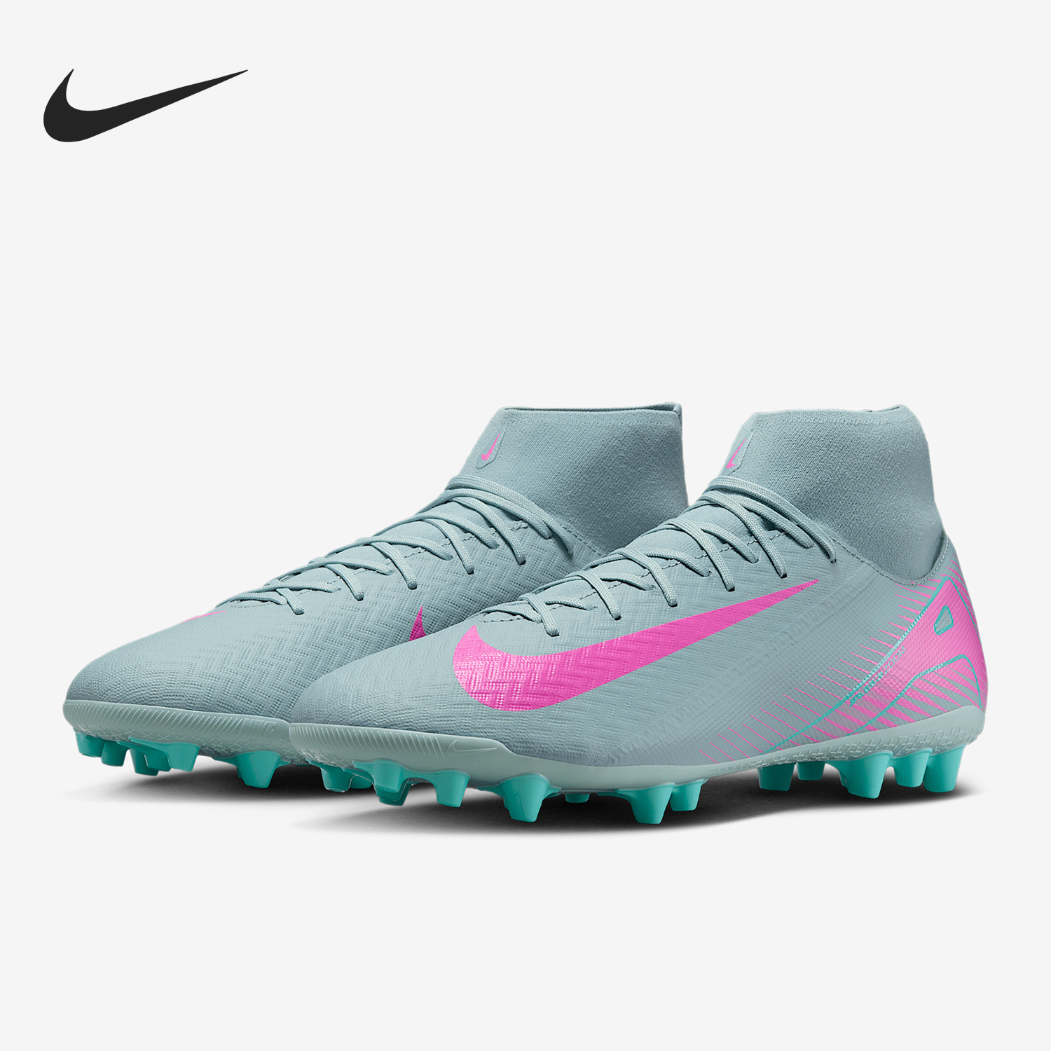 Nike genuine Men's Sports Competition Training High-Top Soccer Shoes FQ8329-301