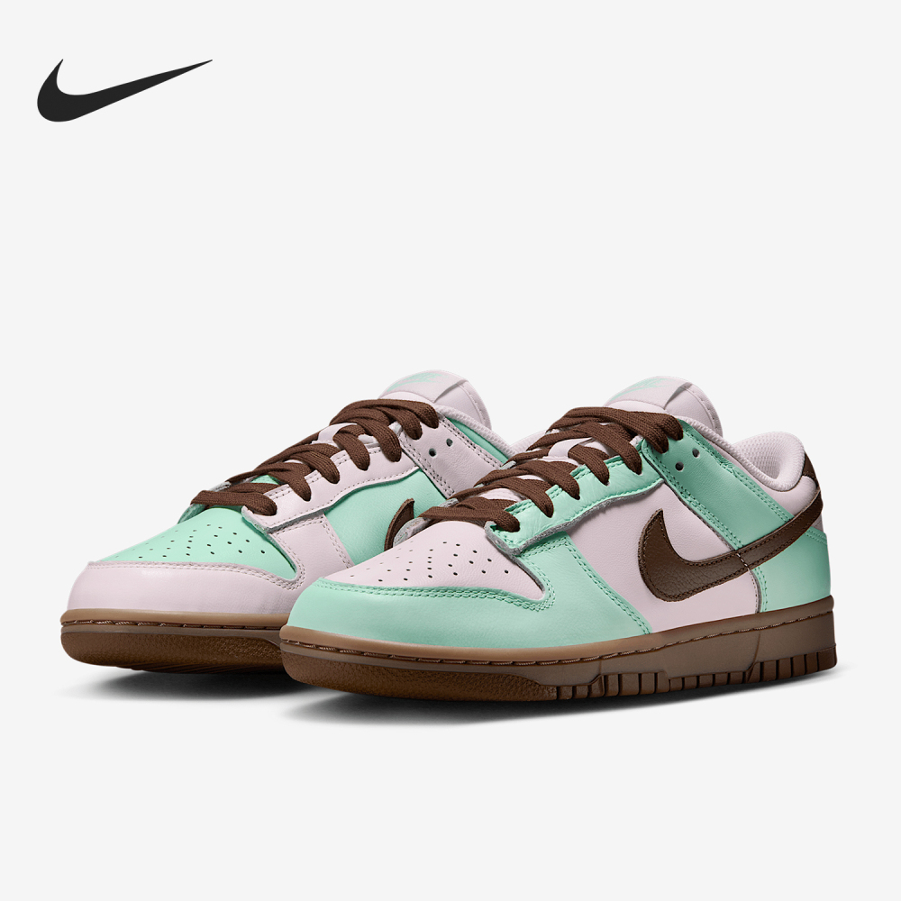 Nike genuine Dunk Low women's durable and soft retro sports shoes IH0821-679