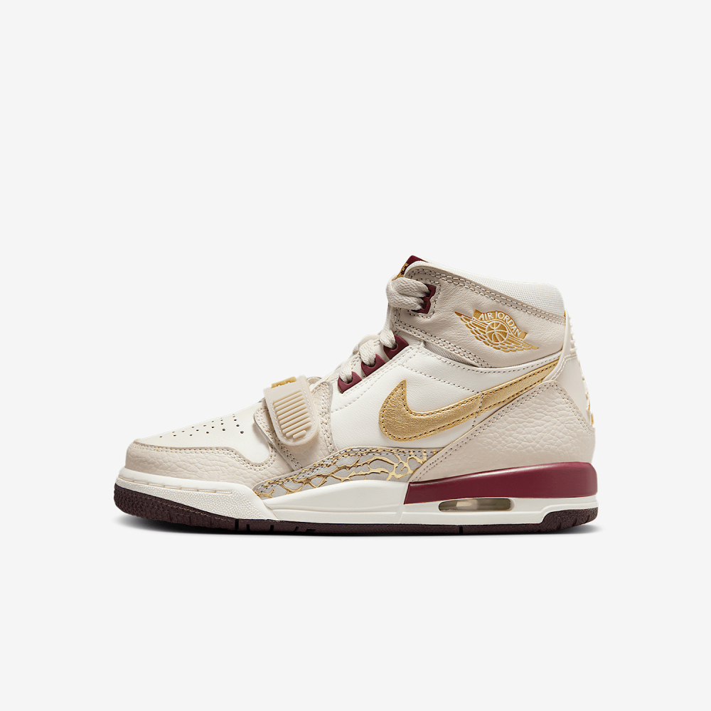 Nike genuine Air Jordan GS women's high top sports shoes IB4914-161
