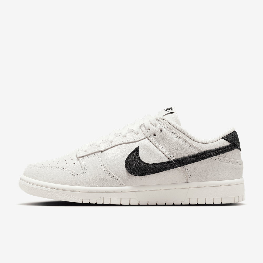 Nike genuine Dunk Low Womens Lightweight Shiny Pearl Low-top Slip-on Shoes HQ3502-100