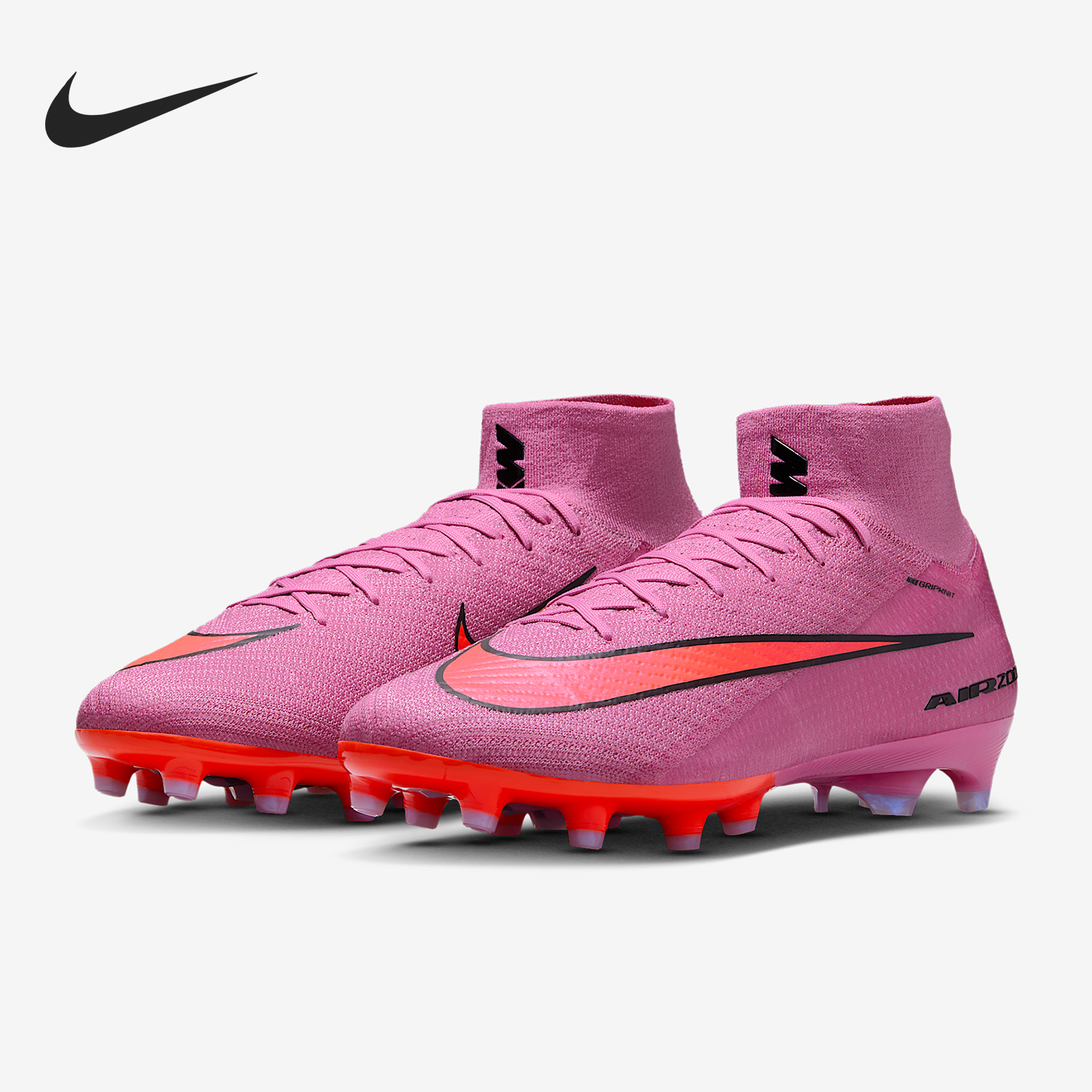 Nike genuine Superfly 10 Men's Shock Absorption High-Top Soccer Shoes FQ8339-600