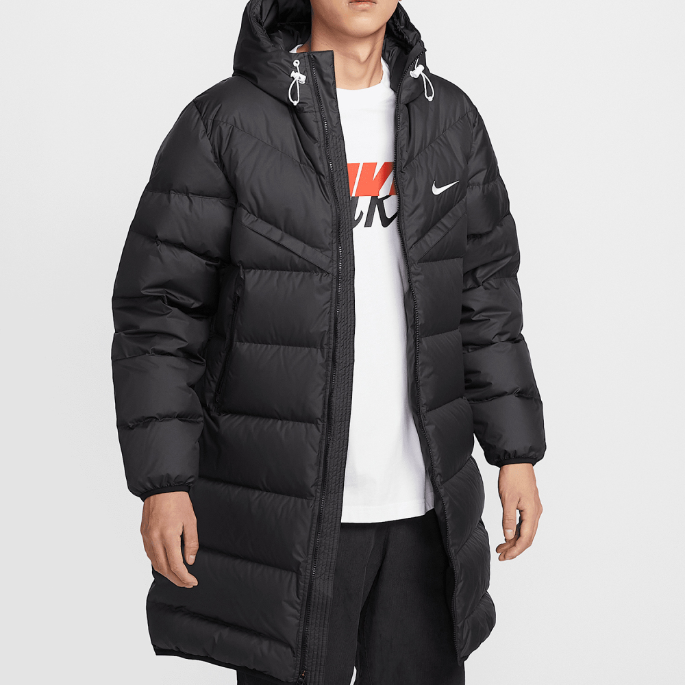 Nike genuine 24 winter new men's warm mid to long down jacket HQ4185-010