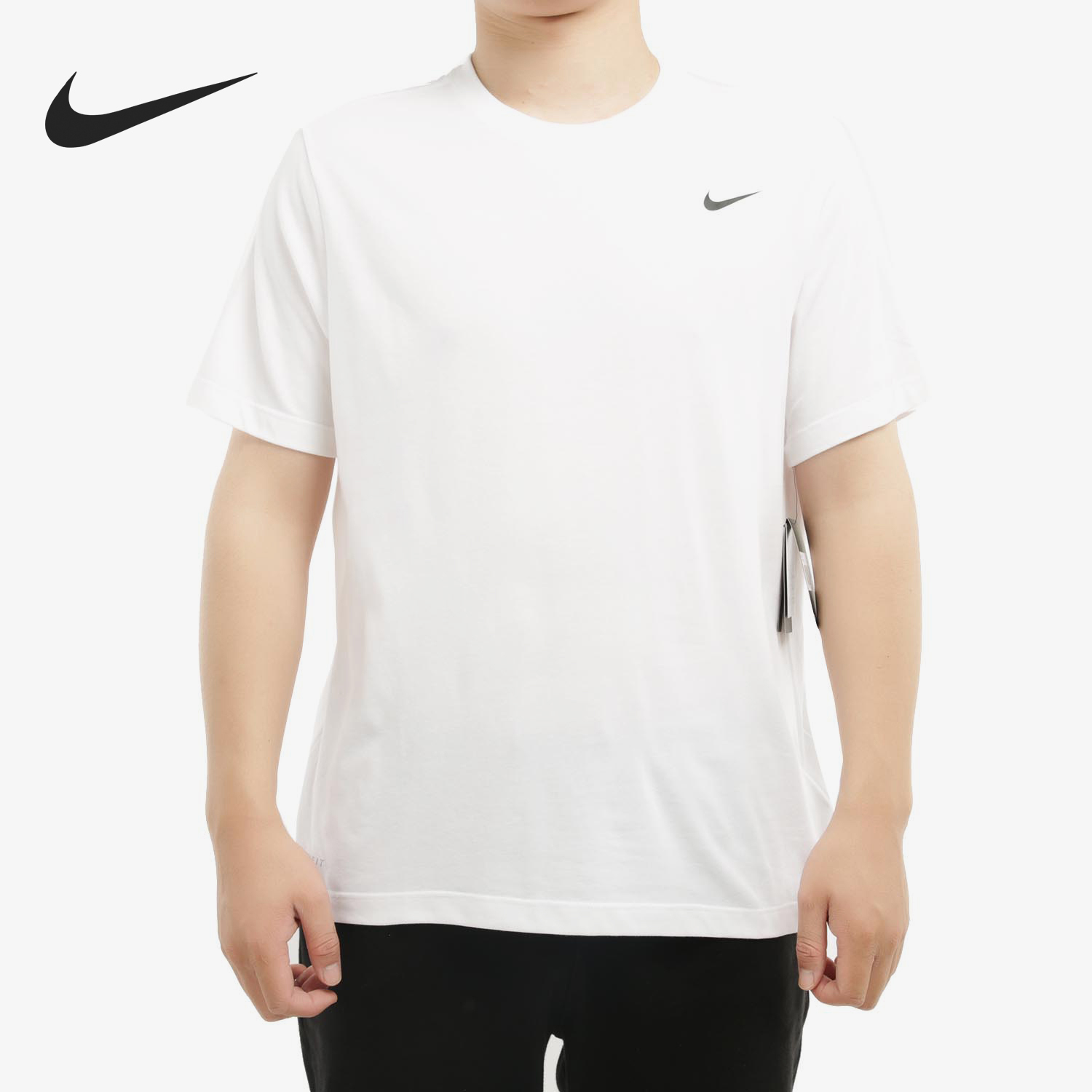 Nike genuine summer men's breathable sports training casual running short sleeved AR6030-100