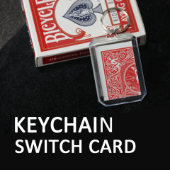 换牌钥匙扣(红/蓝) Keychain Switch Card (ZZ052)
