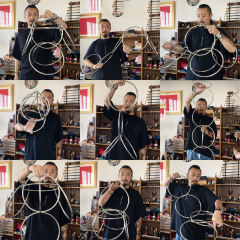 精品强磁传统六连环(30cm)(Linking Rings 6 Rings Set)