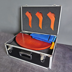 古风圆面柱式漂浮桌（附反重力可倾斜的大烛台）