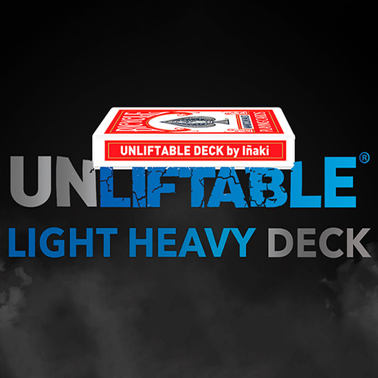观众拿不起的牌盒(红/蓝) Unliftable - Light Heavy Deck
