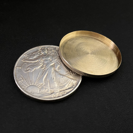 扩张式行走女神美金五角币壳(背面)