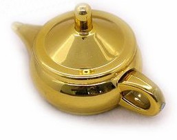 阿拉丁硬币魔术神灯(金色)