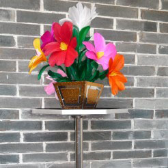 盆花消失桌