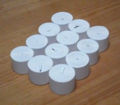 19米新款不断白色口拉纸--口吐纸带(12颗/包)