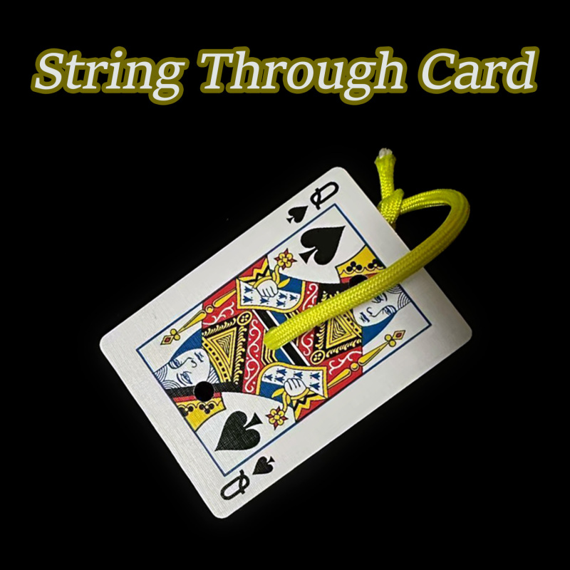 绳子跳跃(红/蓝) String Through Card