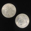 铜制摩根双面币(头,双正面)