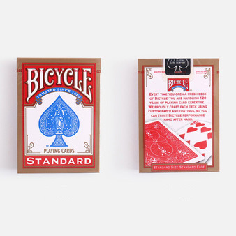 新版Bicycle魔术师专用牌(红背)