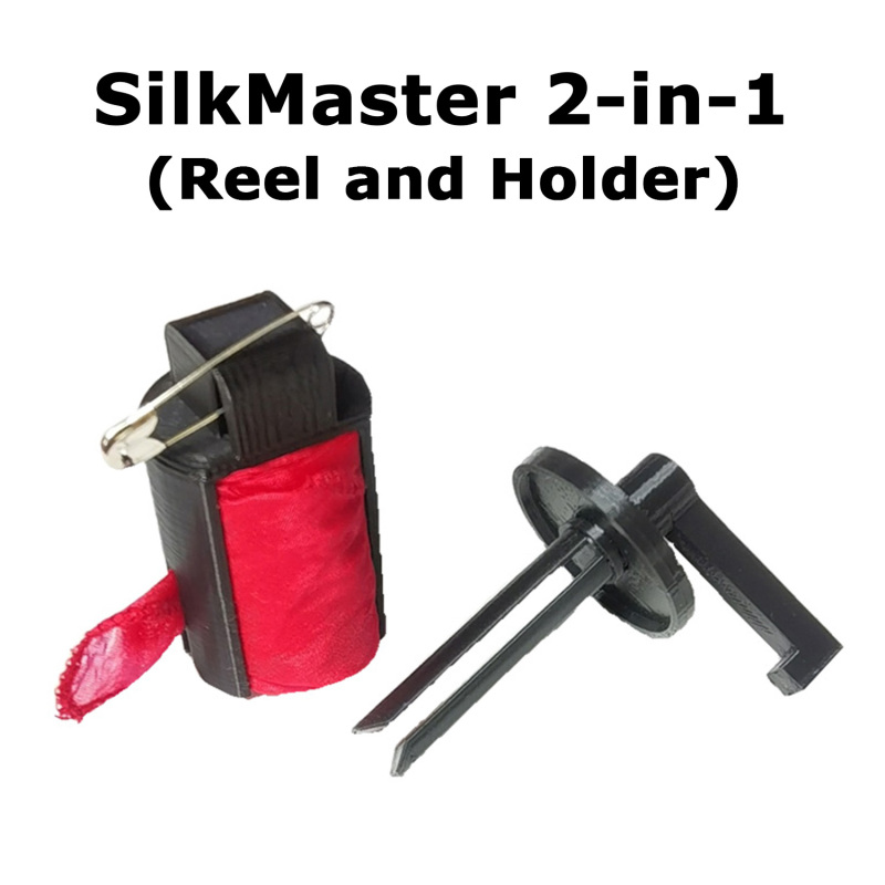 丝巾卷轴夹持器二合一 SilkMaster 2-in-1 (Reel and Holder)
