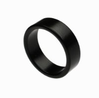 纯黑色磁戒小号(18mm)