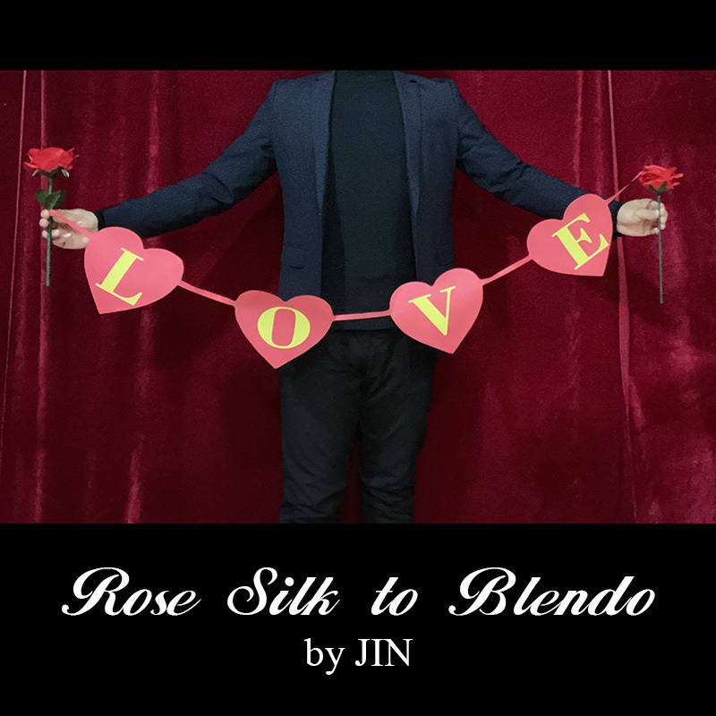 玫瑰变爱心标语(LOVE款/无字款)(Rose Silk to Blendo)